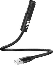 Mini USB Gooseneck Microphone 1FT Plug  Play for PC/Mac US