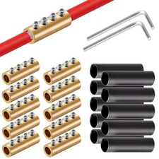 GRZWAYS 6 8 10 AWG Gauge Wire Connector Nut Kit, 80A Splicing Quick 10 sets