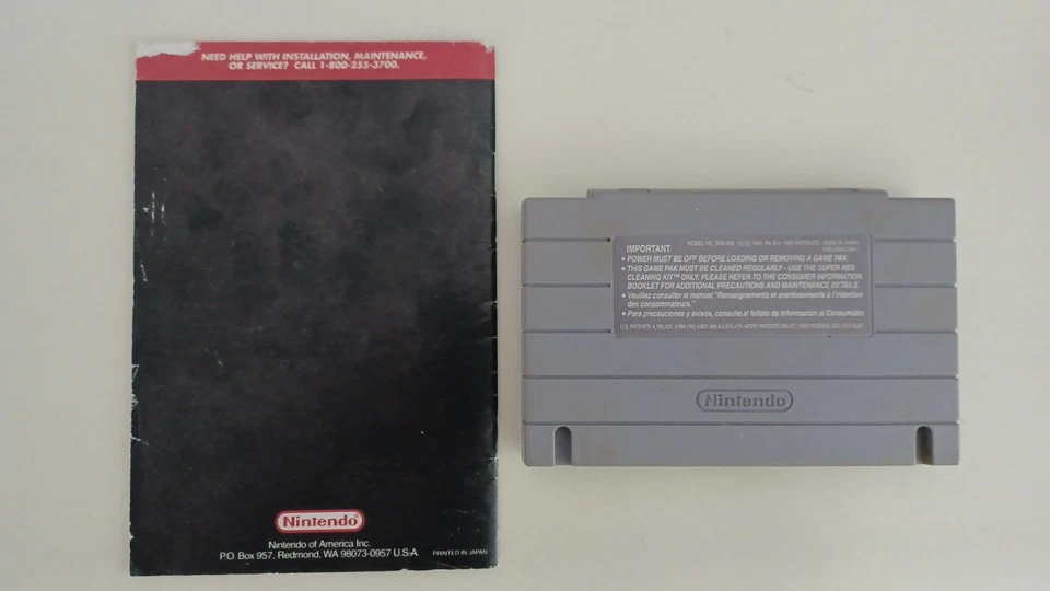 1993 SNES Super Mario All-Stars Jogo e Manual de Instruções {Funcionando Veja o Vídeo} - Imagem 4 de 4