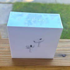 Apple AirPods Pro 2nd Gen White Wireless Bluetooth w/ MagSafe USB-C Case