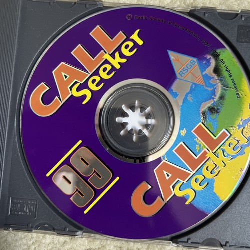 Rare Radio Amateur Call Seeker 99 PC CD rom logiciel + RSGB Annuaire info WIN 95 - Photo 4/5