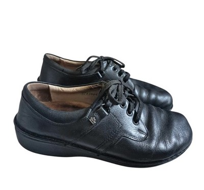 Finn Comfort Women's Orthopedic Black Leather Shoes 40 9