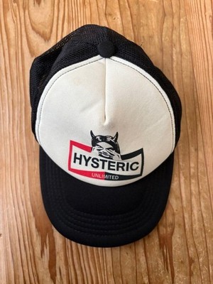 帽子 HYSTERIC GLAMOUR Mesh cap Black HYSTERIC GLAMOUR Hysteric Unlimited Mesh Cap Black Used From Japan
