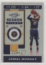 2019-20 Panini Contenders Optic Season Ticket Silver Prizm Jamal Murray #58 s3g