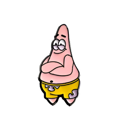 Patrick Star Anstecker Cartoon Spongebob Schwammkopf Pin Badge Comic Nickelodeon
