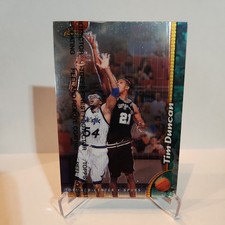 1998-99 Topps Finest - Tim Duncan #190