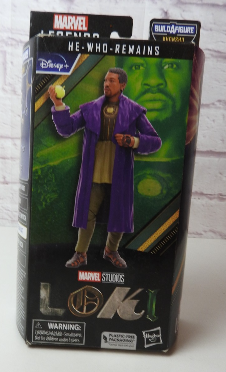 Marvel Legends Loki  He-Who-Remains 6"" figure Hasbo BAF Khonshu  boxed sealed