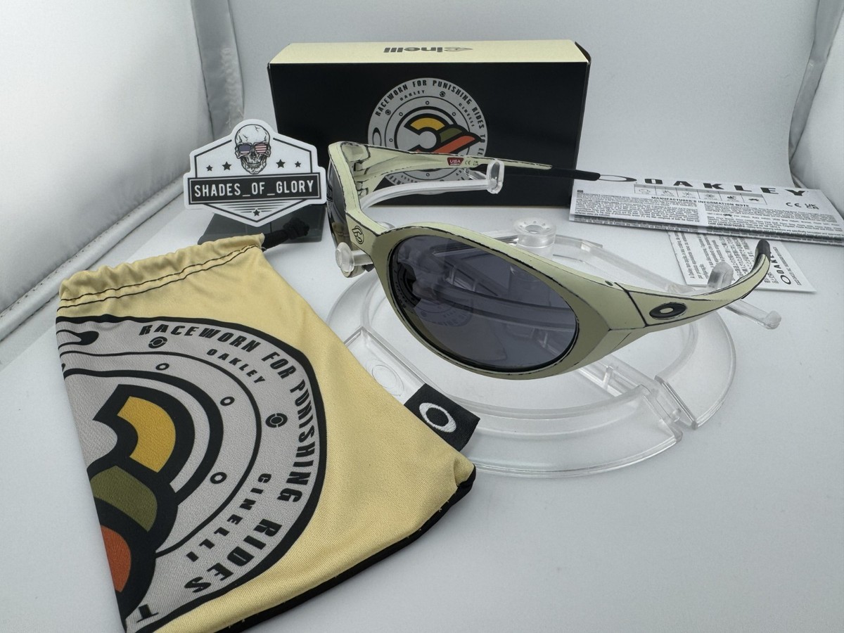 OAKLEY EYE JACKET REDUX CINELLI RACE WORN YELLOW PRIZM GREY