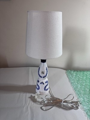 Repurposed & Extremely Rare 200 ML Clase Azul Tequila Bottle Handcrafted Lamp