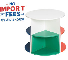 Honey-Can-Do Children Storage Nesting Play MDF Table and Chairs For Kids