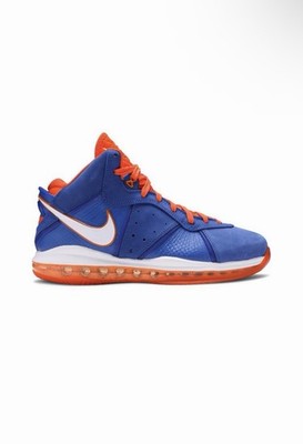 NEW Nike LeBron VIII QS Knicks Hardwood Classic 8 King RARE CV1750-400 Size 15