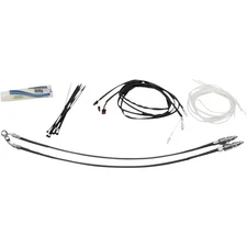 Fat Baggers, Inc. 109614-B EZ Install Handlebar Kit - Black Braided