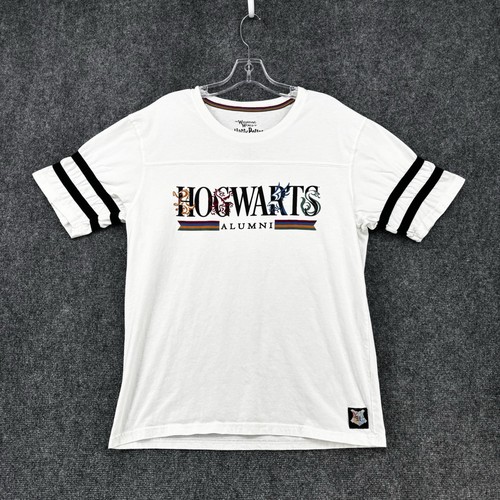 Harry Potter Hogwarts Alumni White T Shirt Women’s XL Universal Studios