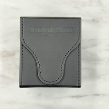 Authentic Audemars Piguet Watch Travel Case Black Leather Pouch Storage Soft NM