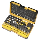 Felo Ratchet Socket Set XL-Strongbox R-GO XL 1/4 36 Piece