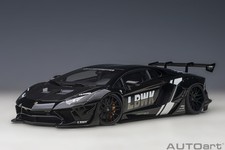 1/18 Lamborghini Aventador LB-Works Livery Black LTD ED Model Car AUTOart 79244