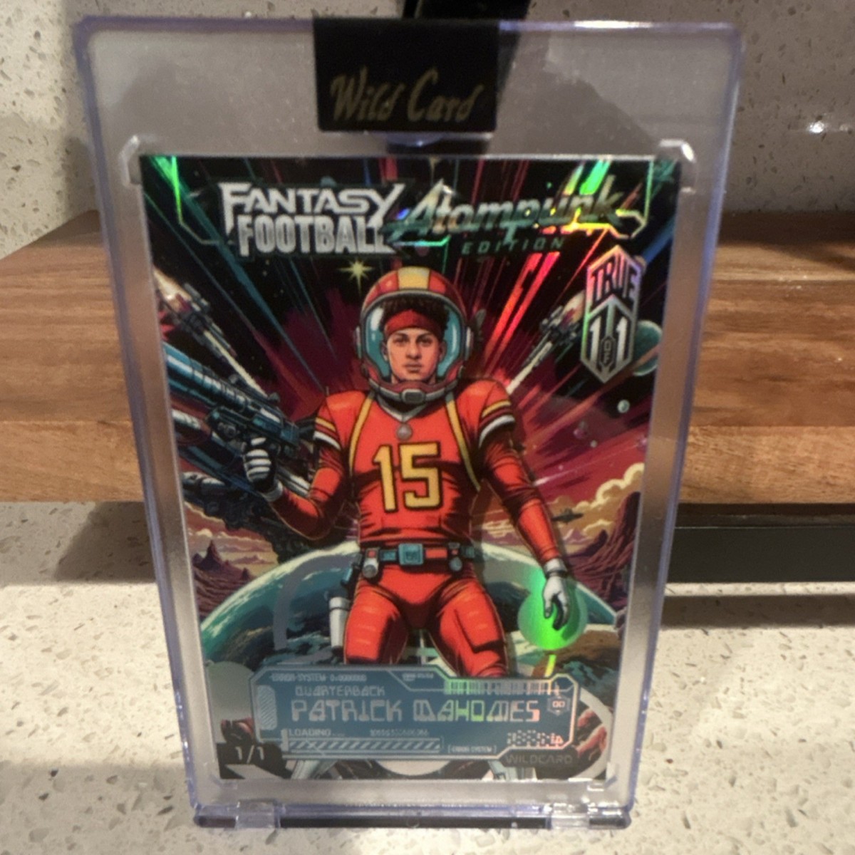 2026 Wild Card Patrick Mahomes True 1/1 Atompunk | eBay