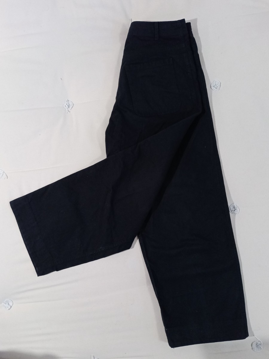 Jan Jan Van Essche O Project Cotton Hemp Canvas Wide Leg Trousers