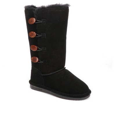 BEARPAW warme halbhohe Stiefel mit Knöpfen - Größe
