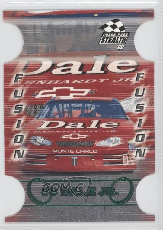 2000 Press Pass Stealth Fusion Emerald Proof Dale Earnhardt Jr #FS17 HOF 0m8
