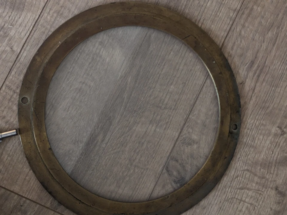 Horloge De Navire Ancienne A Restaurer - Photo 4/4