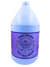Inner Vitality Fulvic Humic Mineral 128 Fl Oz Pack of 1 , Brown to Black