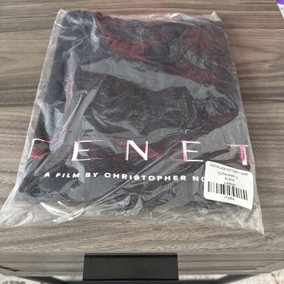 Tenet x Cactus Jack Travis Scott T-shirt Size Large Black Christopher Nolan