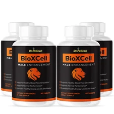 BioXCell- Men's Health & Performance- 4 Bottles- 240 Tablets
