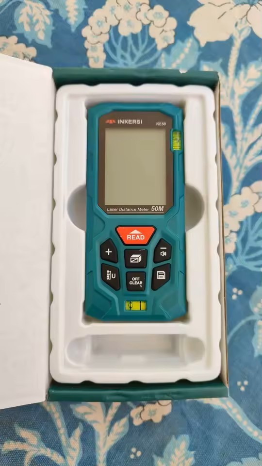Télémètre laser intelligent 50m noir pour mesure de précision