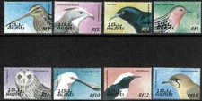 Maldives 2002 - Birds - Set of 8 Stamps - Scott #2616-23 - MNH