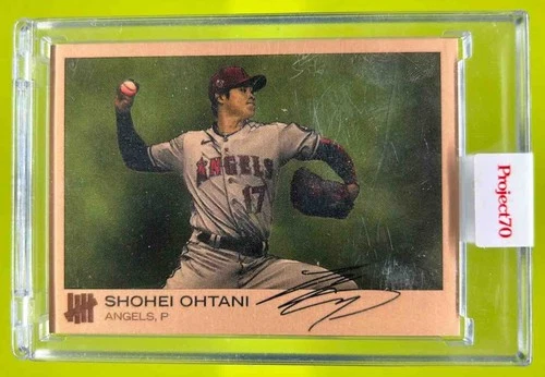 2021 Topps Baseball Project70 Shohei Ohtani #621 Los Angeles Angels