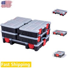 Durable 7-Piece Organizer Set - Nylon, 3 Sizes, 62 Compartments, Water Repellent