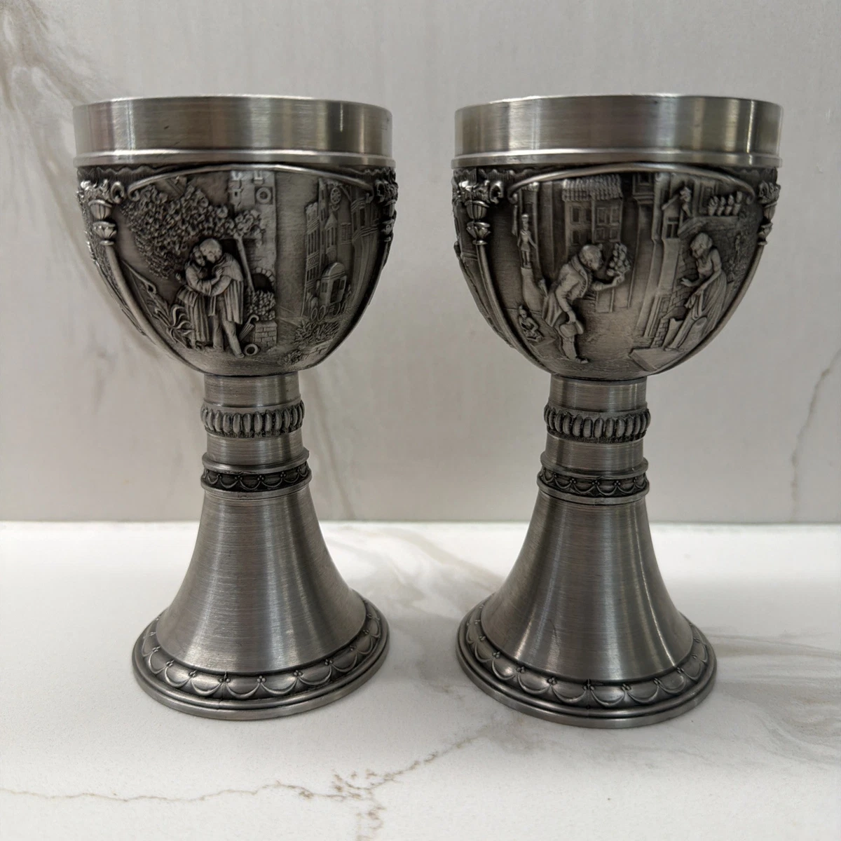 ドイツ製 ピューターシルバープレート ファインツイン95％ ミュンヘン