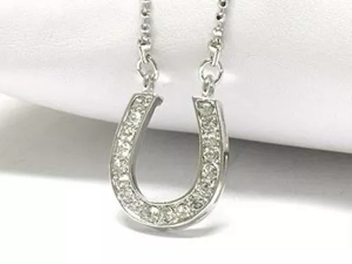 Carrie horseshoe necklace discount