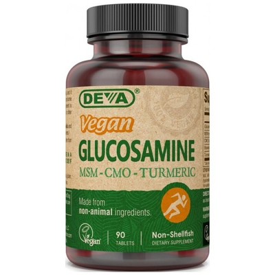 Vegan Glucosamine MSM-CMO 90 Tab By Deva Vegan Vitamins