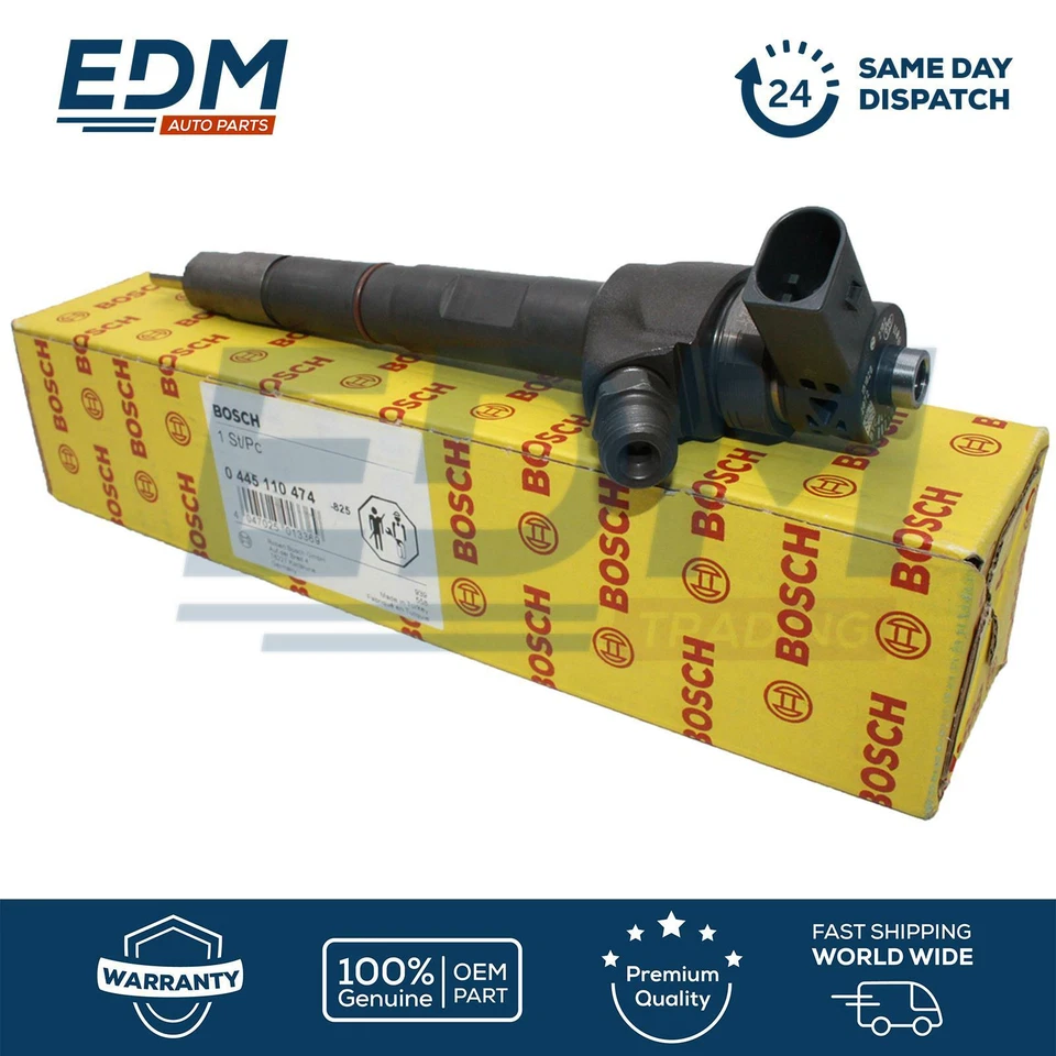 Inyector diésel BOSCH Common Rail VW Golf7 2012- Audi A3 2012- 2.0TDI 04L130277E Foto 2 de 3