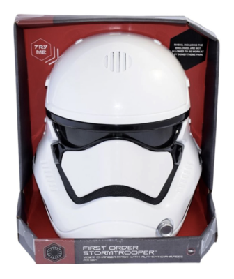 Disney Parks Star Wars Stormtroper First Order Voice Changer Mask