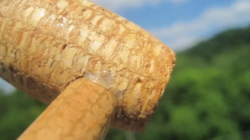 Unbranded Corn Cob Tapered Orange Stem Tobacco Smoking Estate Pipe - Picture 8 of 20