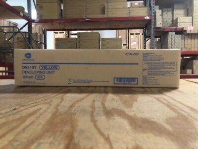 BIZHUB C308 C258 C368 DV313Y DEVELOPING UNIT YELLOW A7U408D