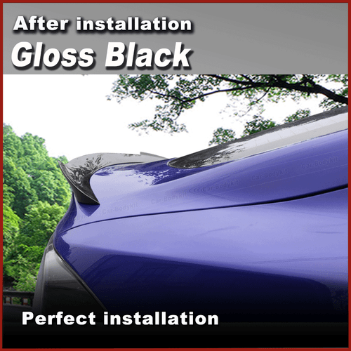 Glanz Schwarz Heckspoiler Lippe Flügel Spoiler Passt für Tesla Model S 2012-2020 - Picture 4 of 10