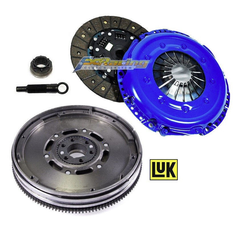 FX SPRUNG DISC CLUTCH KIT +LUK FLYWHEEL for 97-00 AUDI A4 QUATTRO VW PASSAT 1.8T