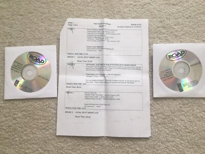 RADIO SHOW LIVE Shania Twain 2003 Randy Travis Terri Clark CONCERT Promo 2 CD 