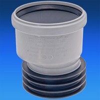 Airfit Plus Steckmuffe DN110 Exzentrisch FüR Ht Kg FüR Rohre Ohne Muffe