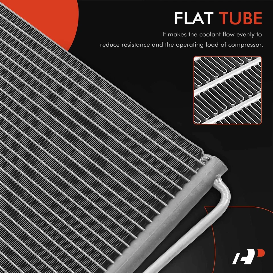 AC Condenser w/ Receiver Drier for BMW Alpina B7 528i xDrive 750i M6 550i 645Ci - Image 3 of 4