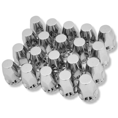 Lug Nut Covers For Semi Trucks - 60Pcs 33mm Screw-on Cylinder ABS Nut Covers - View #8