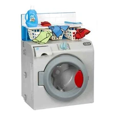 Little Tikes First Washer Dryer Pretend Play Appliance Toy w/ 11 Accessories