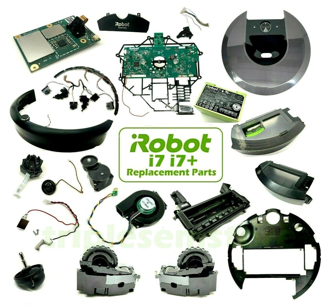 iRobot Roomba i7 i7 + Plus 7150 7550 WiFi Connected Vacuum Replacement Parts