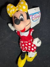 VINTAGE DISNEY STORE MINNIE MOUSE BEANBAG PLUSH NWT