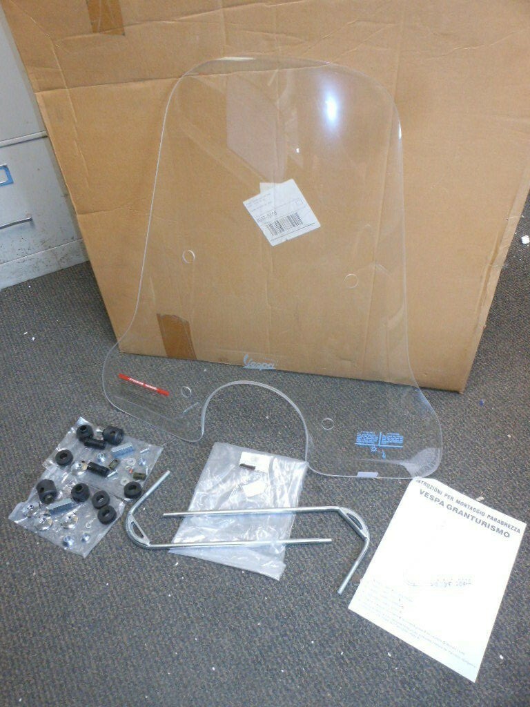 Vespa OEM Super Large Windshield Windscreen GT125 GT200 GTS250