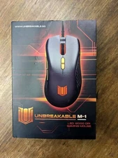 New Unbreakable M-1 Wired Gaming Mouse – PC LED Gaming Mouse with 12000DPI
